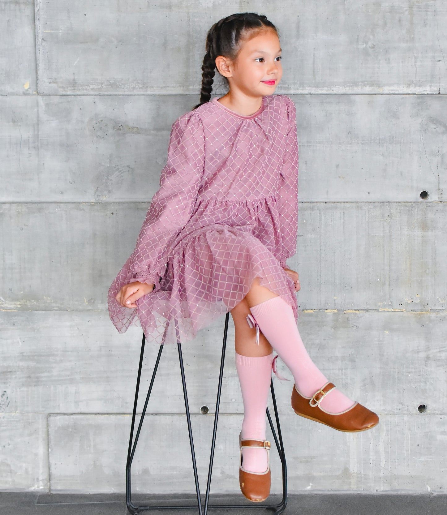 Vestido tul rosa