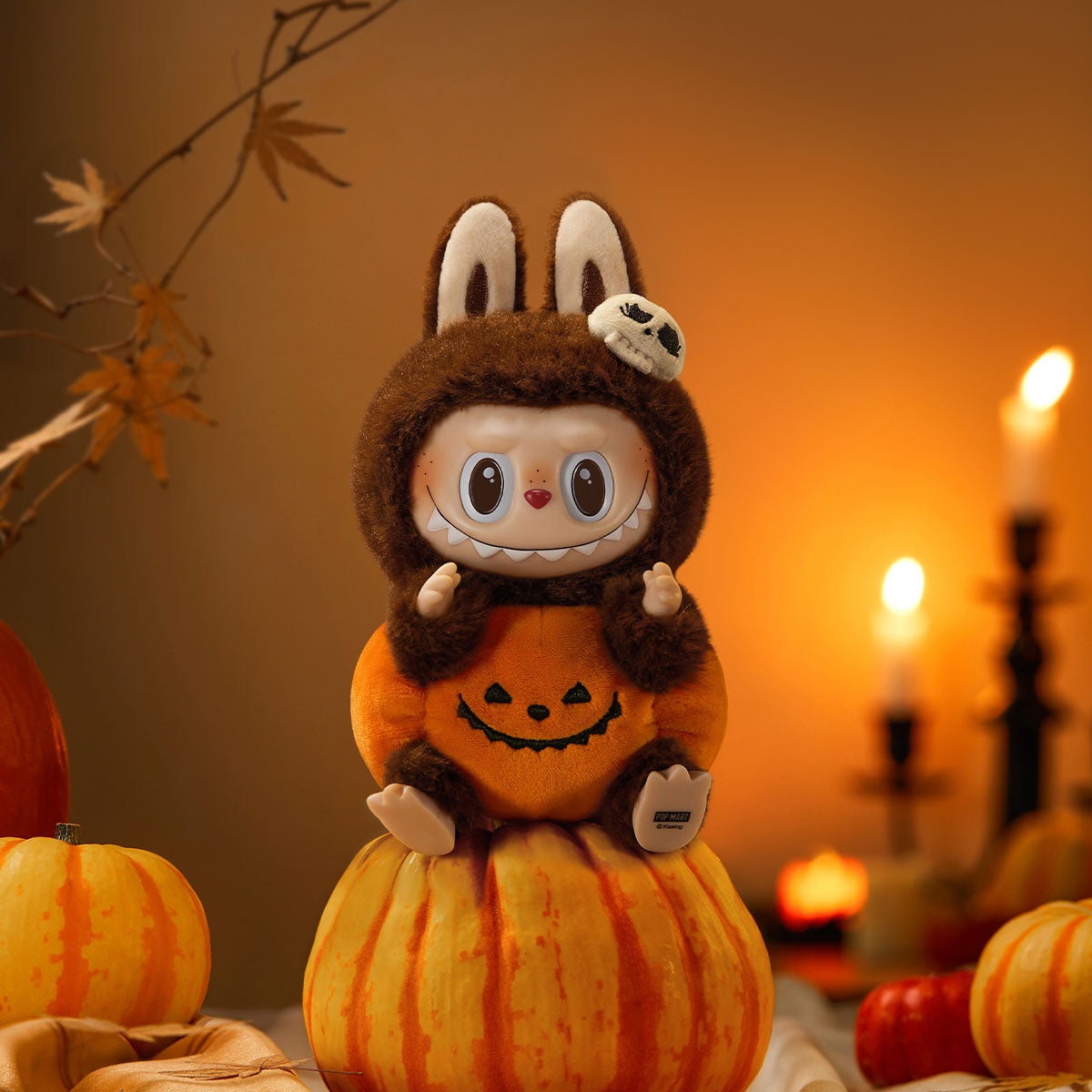 Labubu Happy Halloween Pumpkin