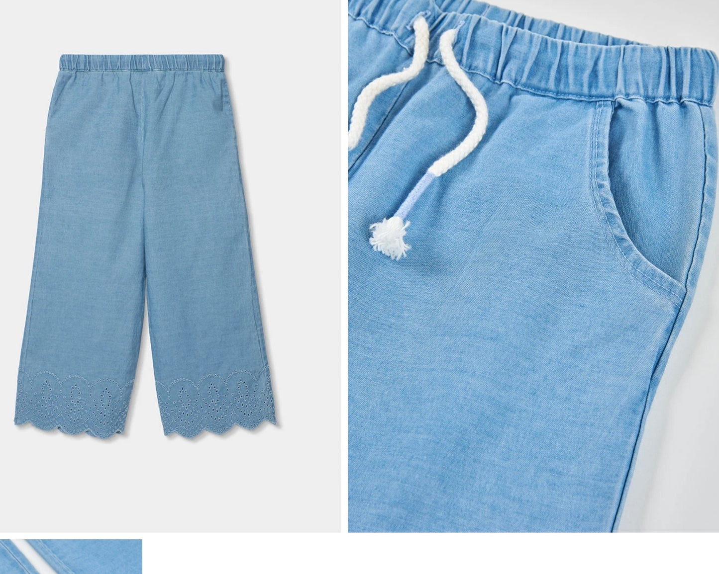 Conjunto Denim Bordado