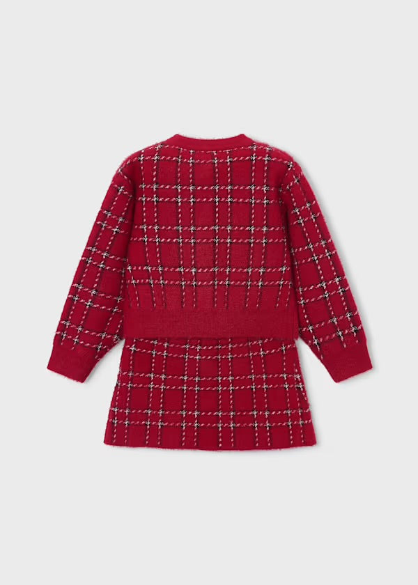 Conj. tricot falda 4935