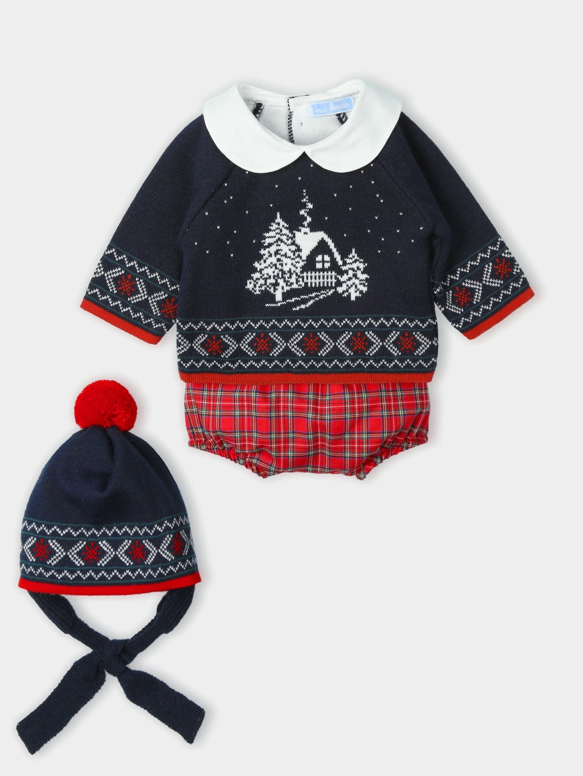 Jersey con braga y gorro invernal