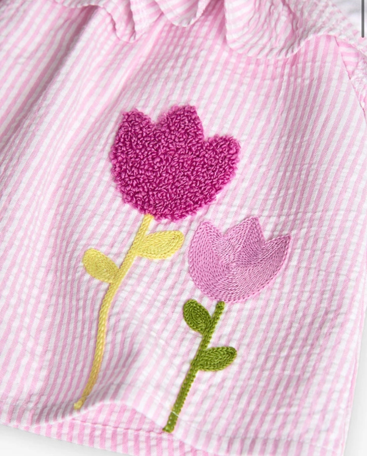 Vestido tulipanes