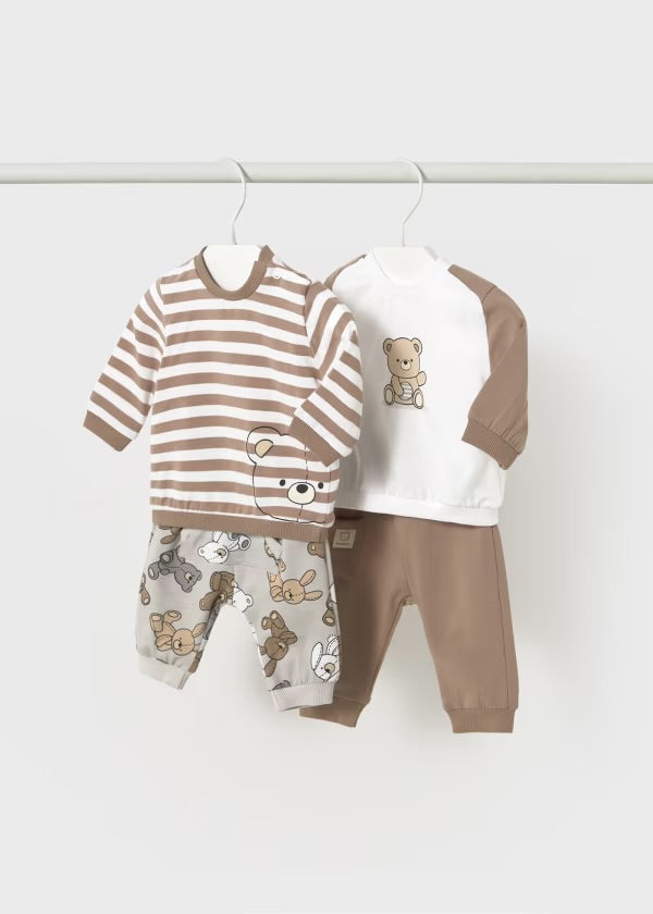 Conjunto 4 piezas luna muffin