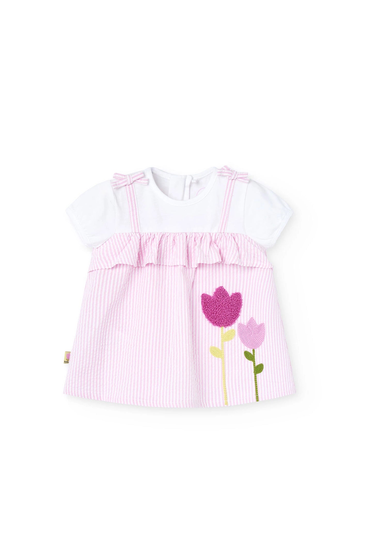 Vestido tulipanes