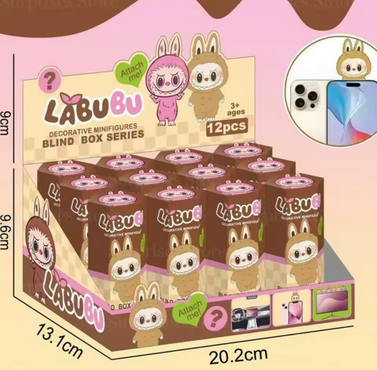 Labubu Attach me Random