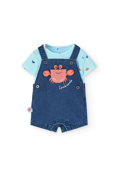 Conjunto peto denim