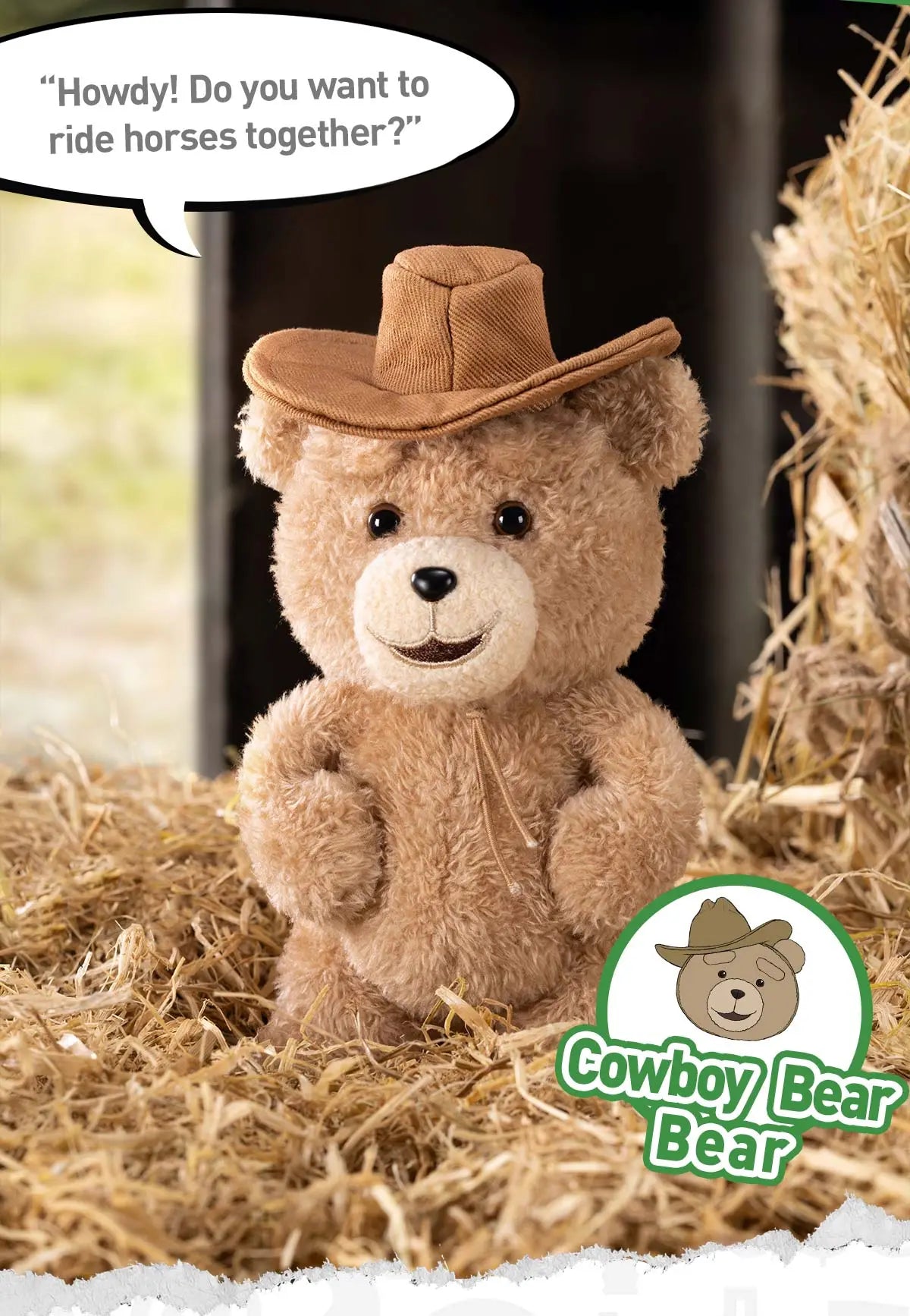 Ted2 Teddy Bear Plush Pendant