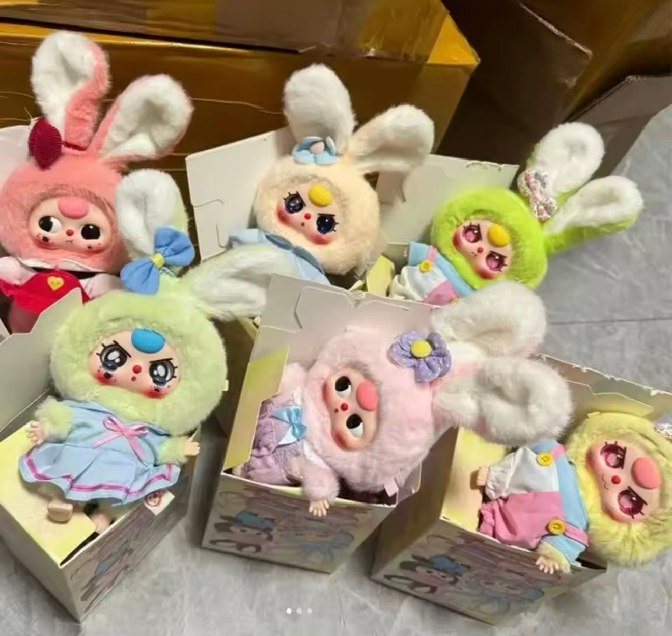 Baby three macaron
