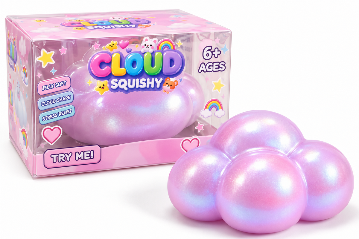 Crunchy Cloud Squishy 🌥️ //