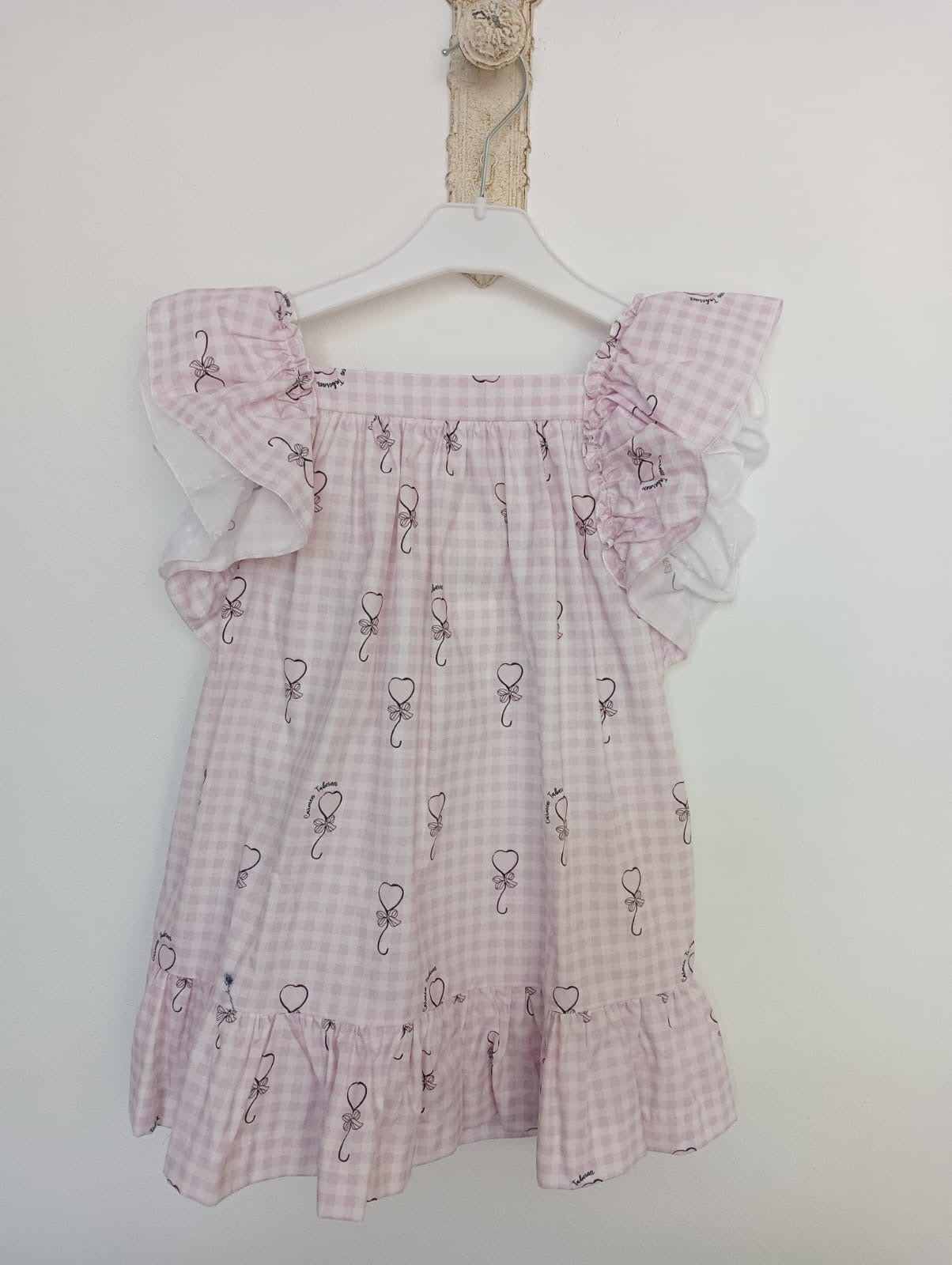 Vestido globos de corazones