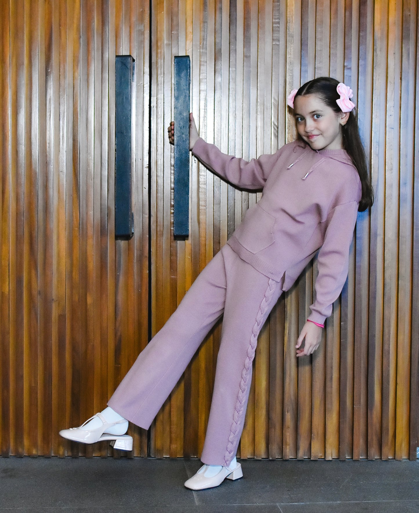 Conj. pantalon rosa
