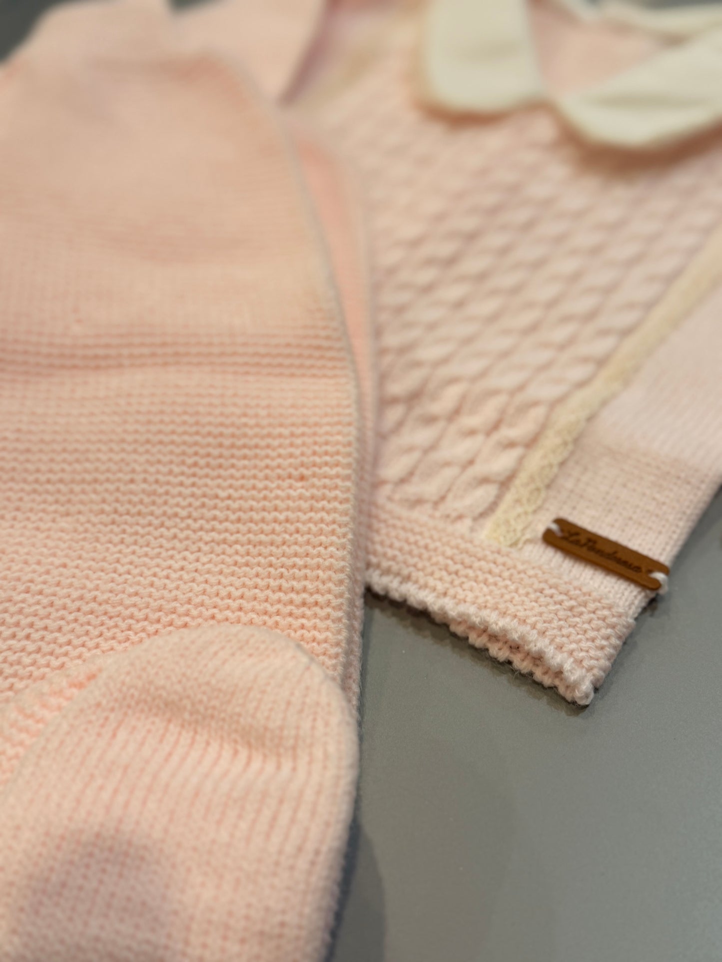 Conjunto tejido pink