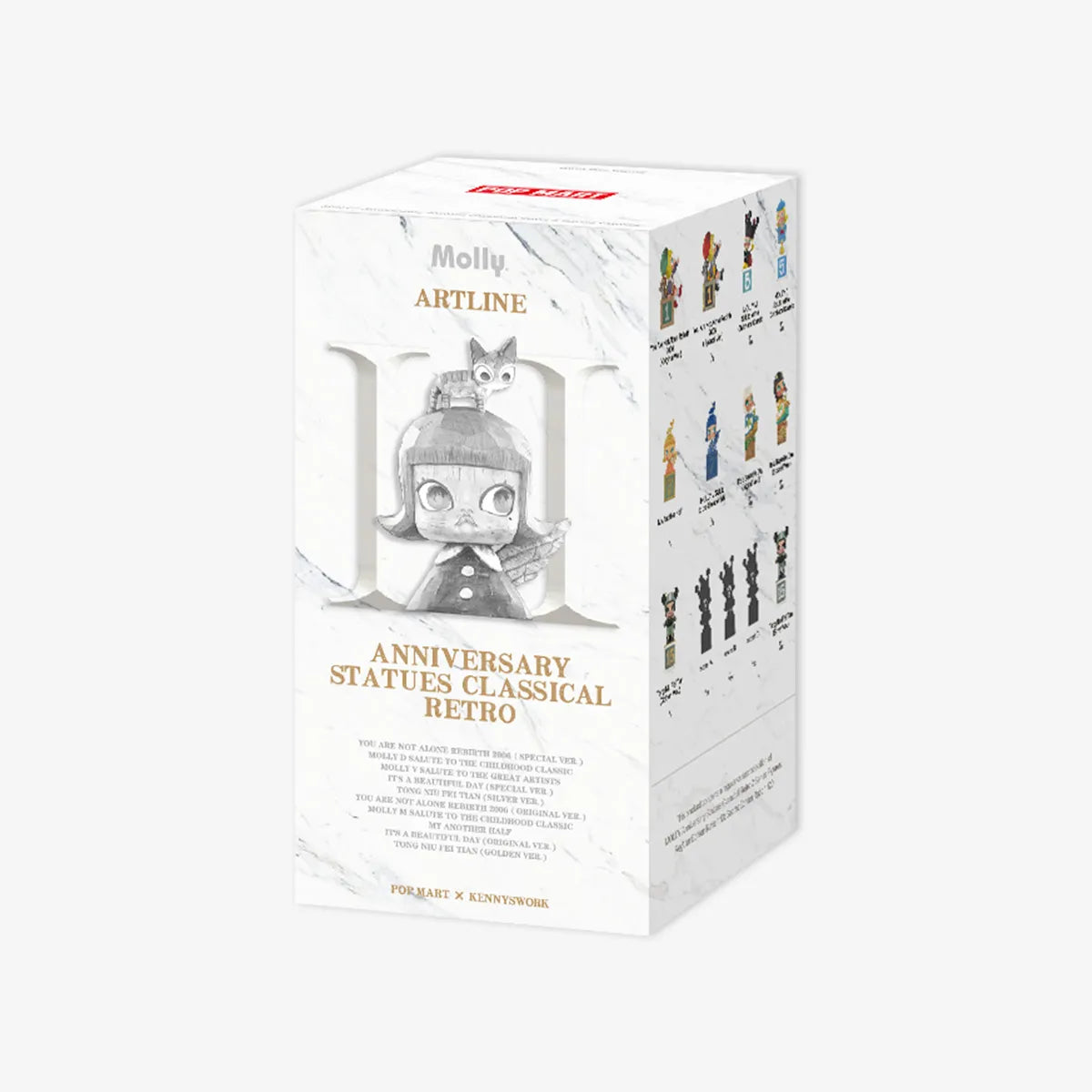MOLLY Anniversary Statues Classical Retro 2