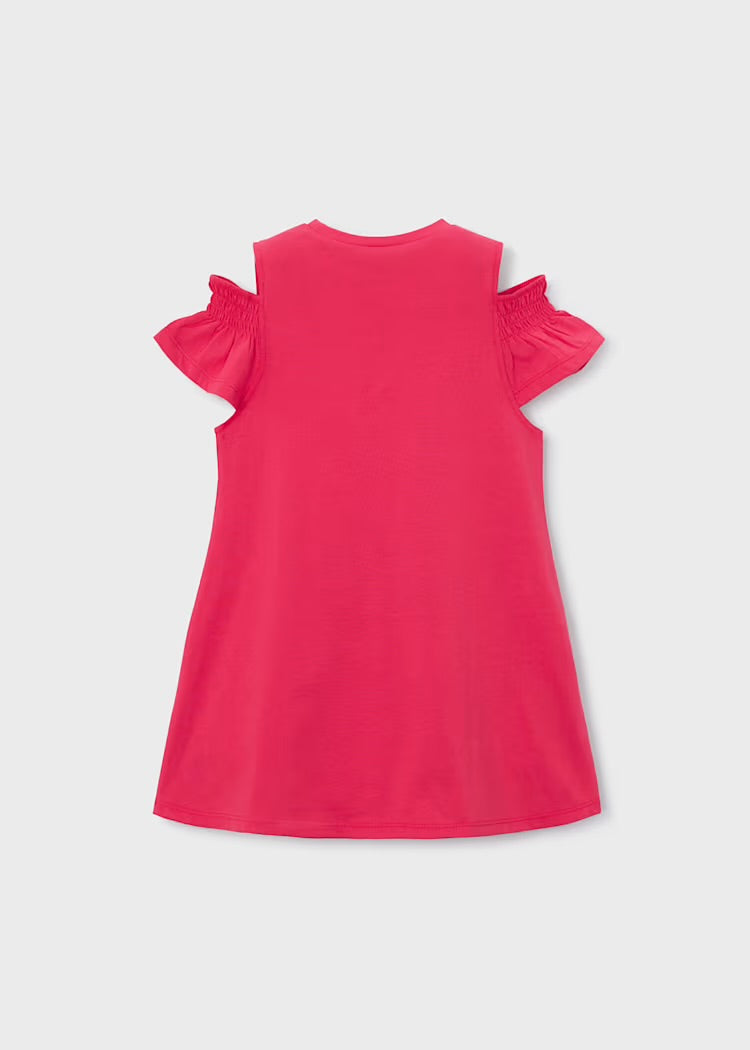 Vestido cut out bolso 3941