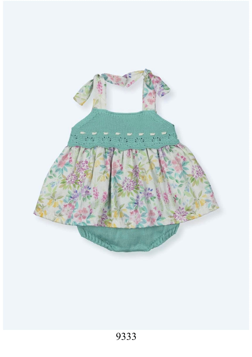 Vestido punto y culotte selva