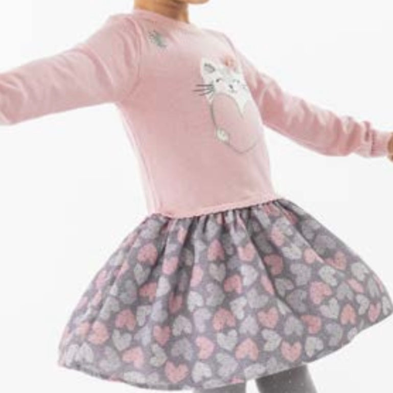 Vestido cat heart boboli