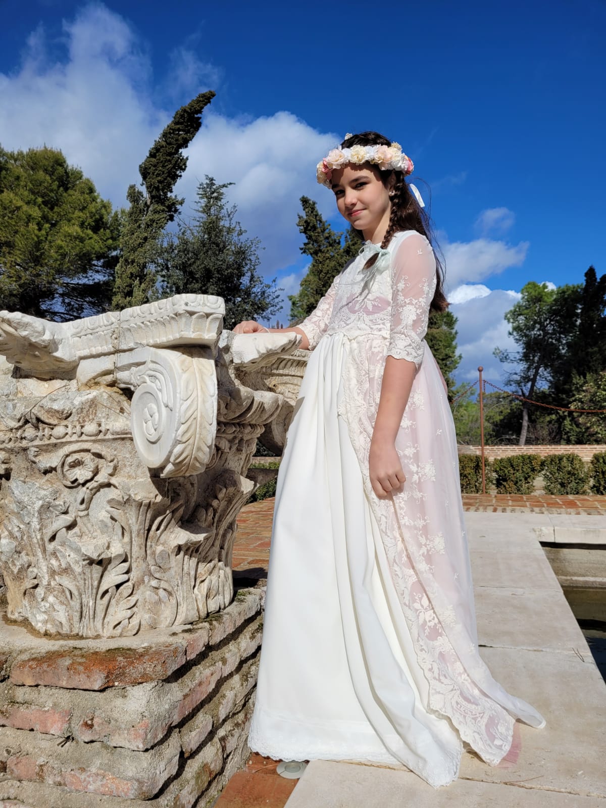 Vestido de comunión emperatriz