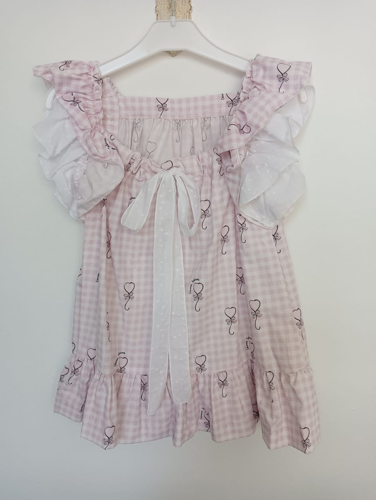 Vestido globos de corazones