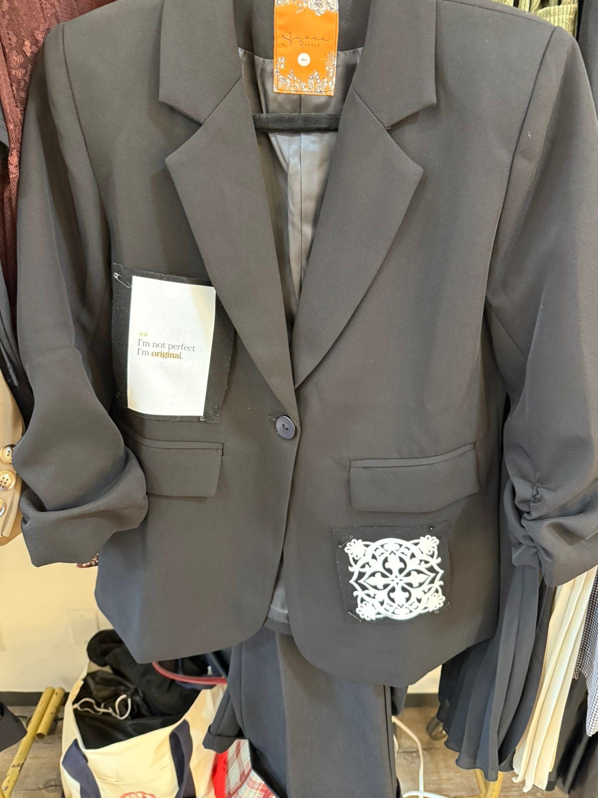 Blazer post it negro