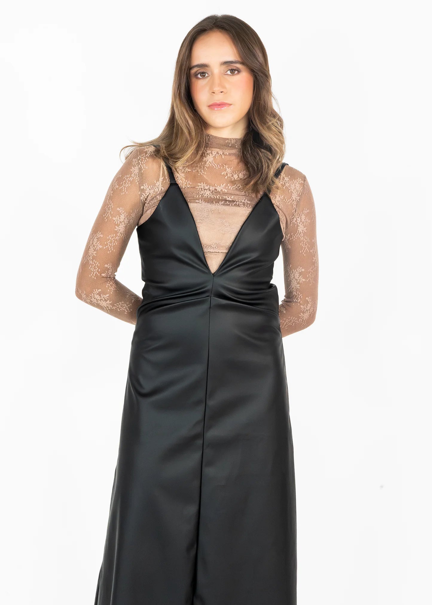 Jumper vinipiel negro