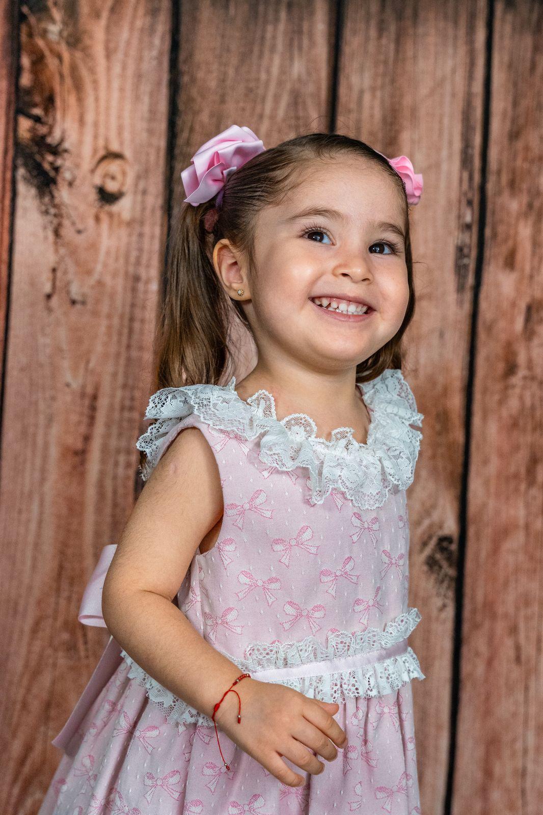 Vestido mońos bordados CT