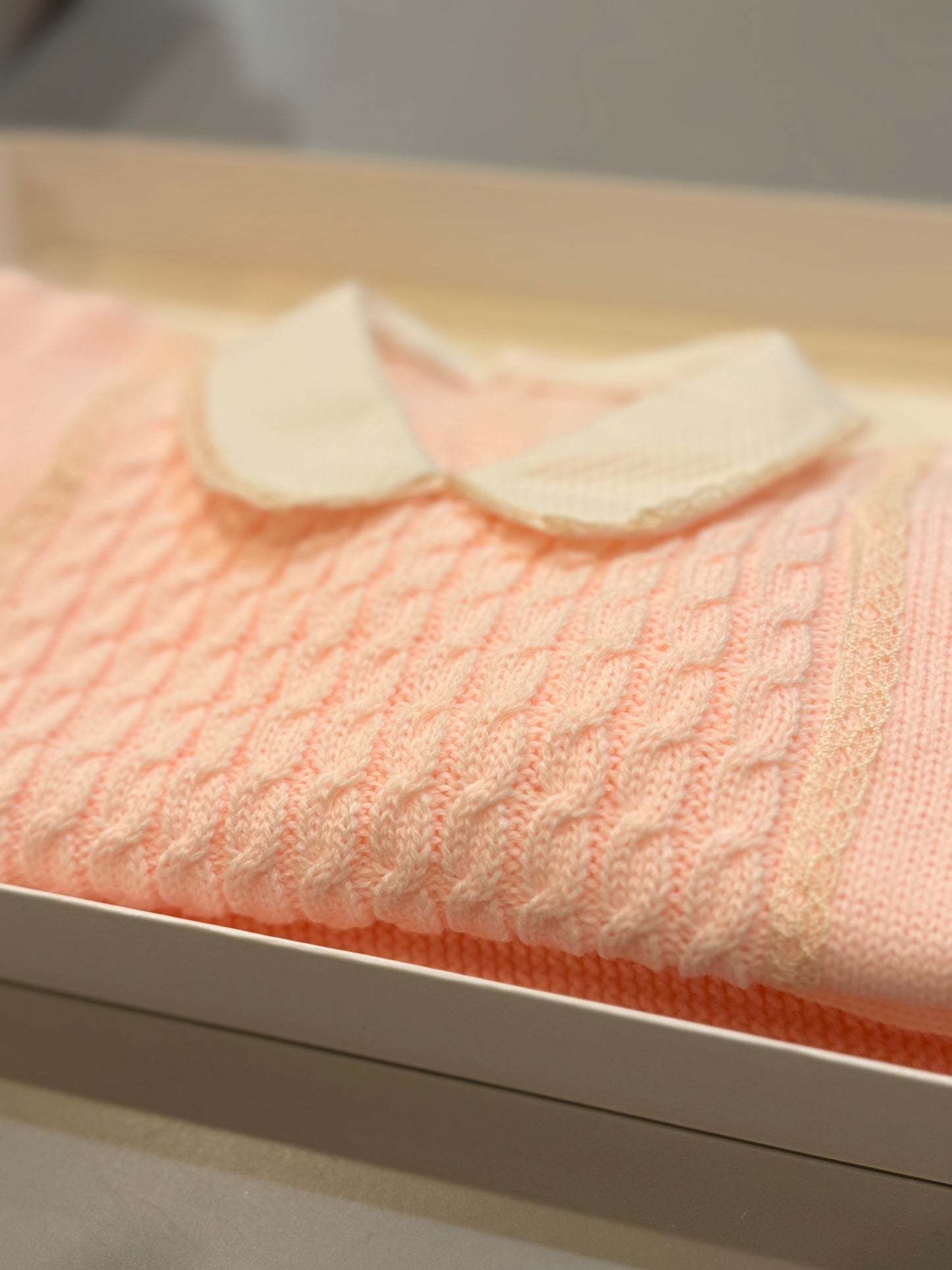 Conjunto tejido pink