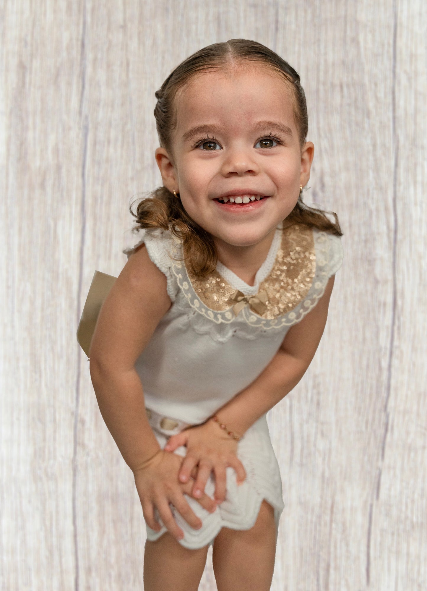 Vestido punto blanco CT