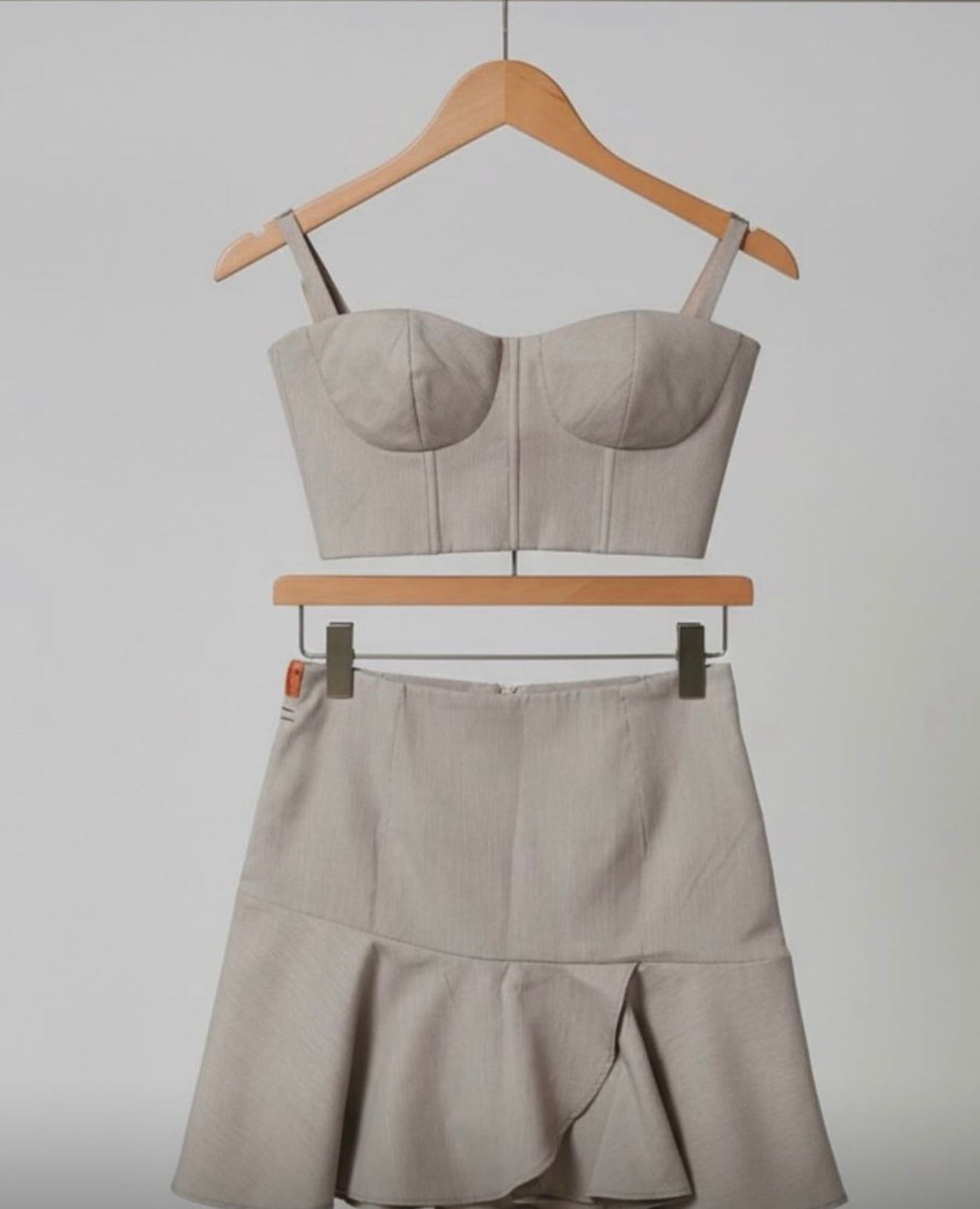 Corset camisero capuchino