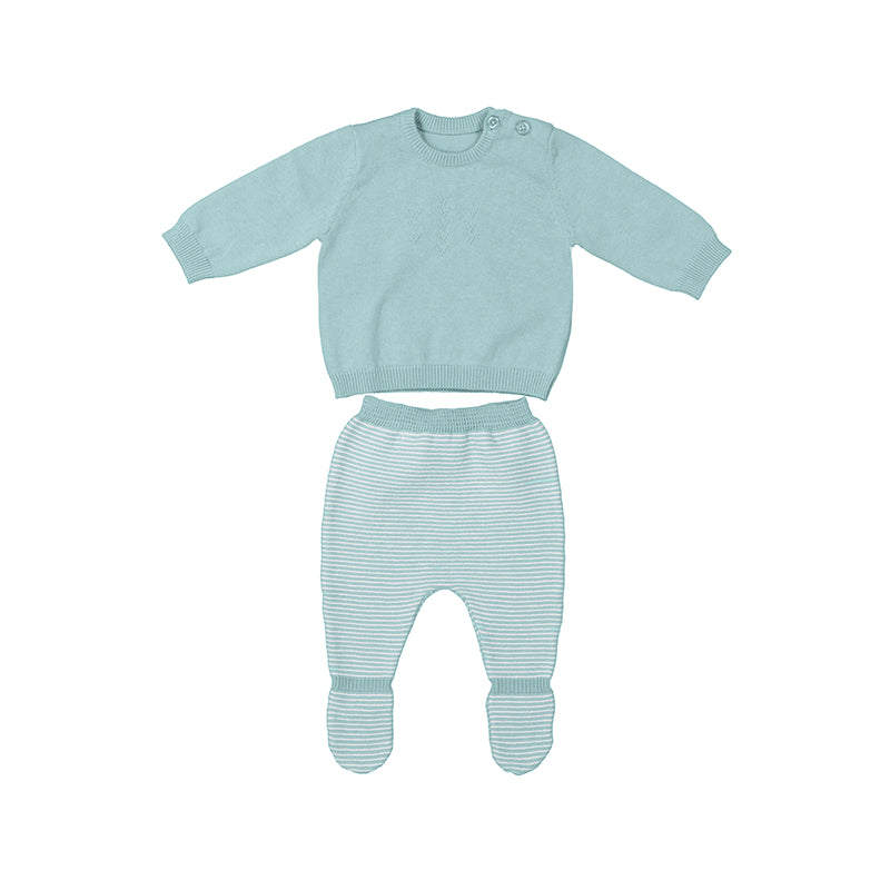 Conj. polaina tricot