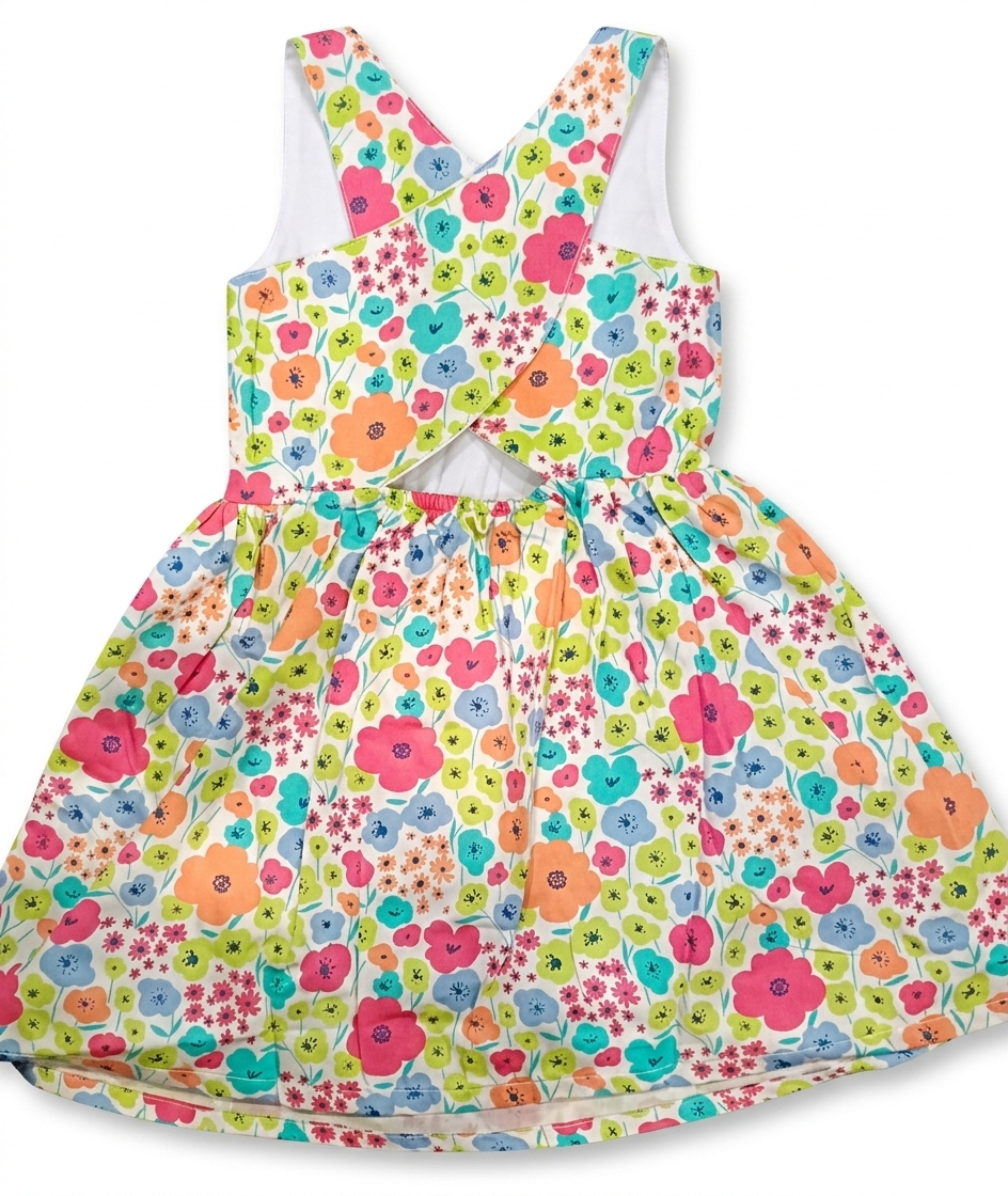 Vestido Flores multicolor