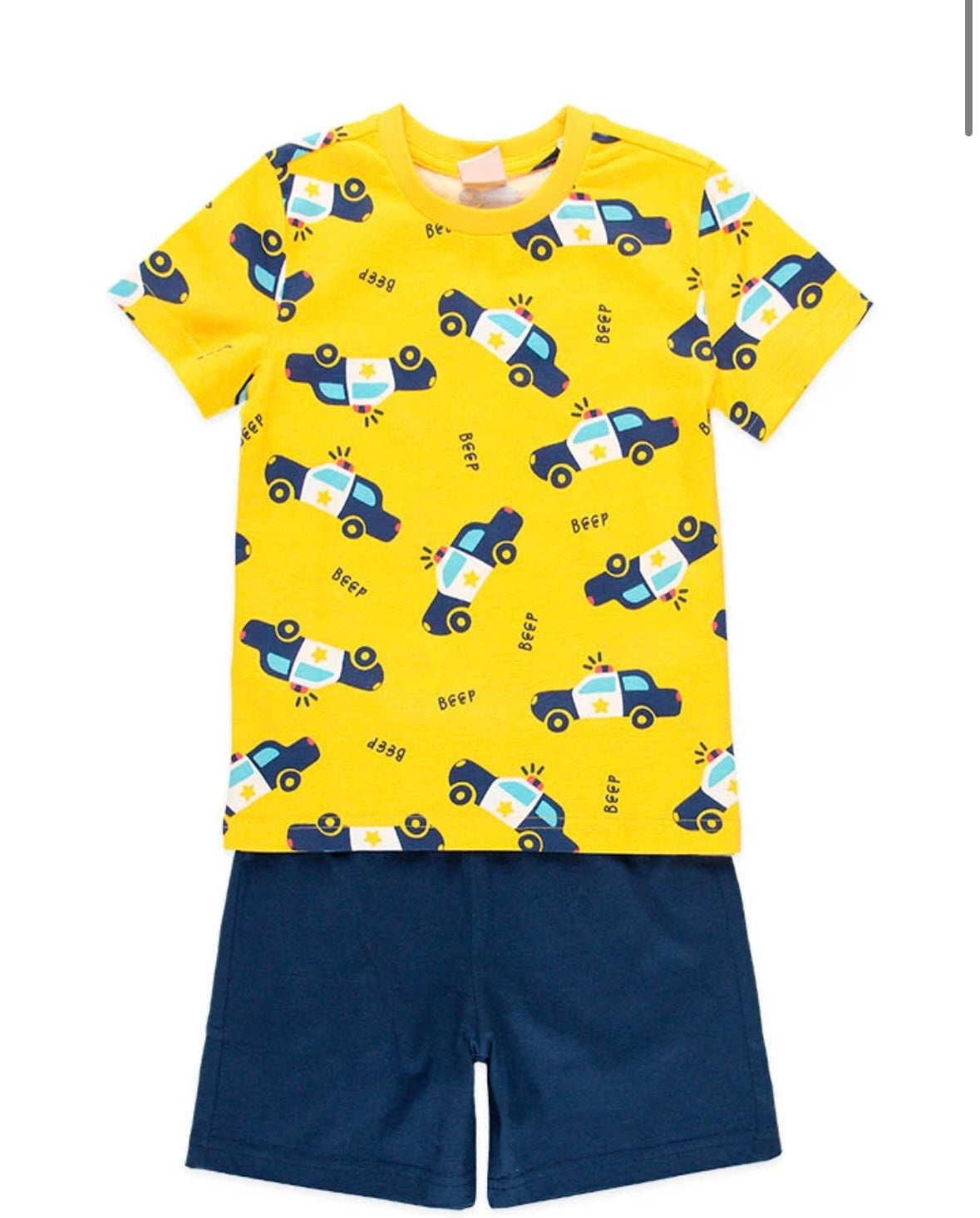 Pijama carritos niño