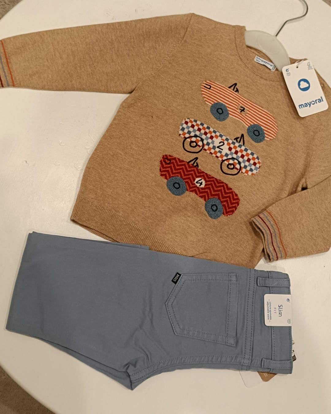 Conj. carritos pantalón