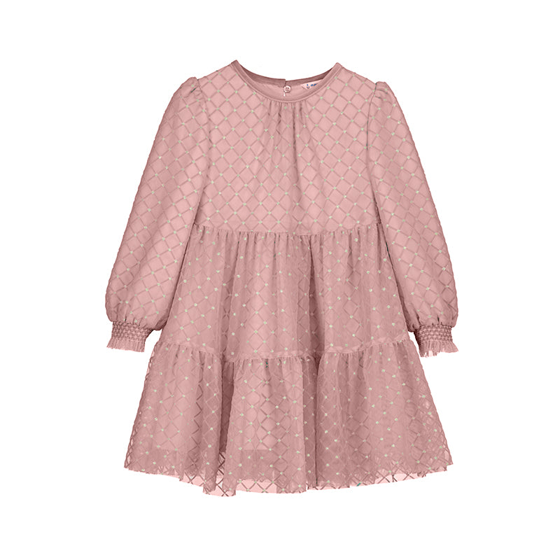 Vestido tul rosa