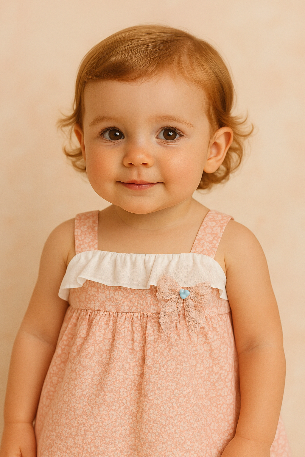 Vestido ribete pecho