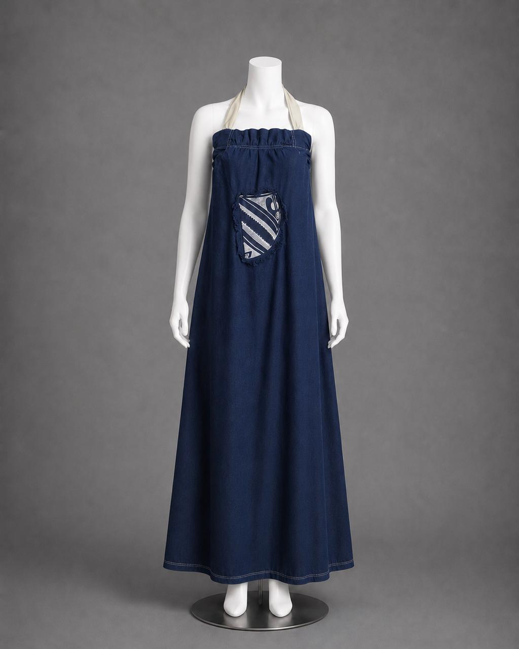 Vestido mezclilla algodón