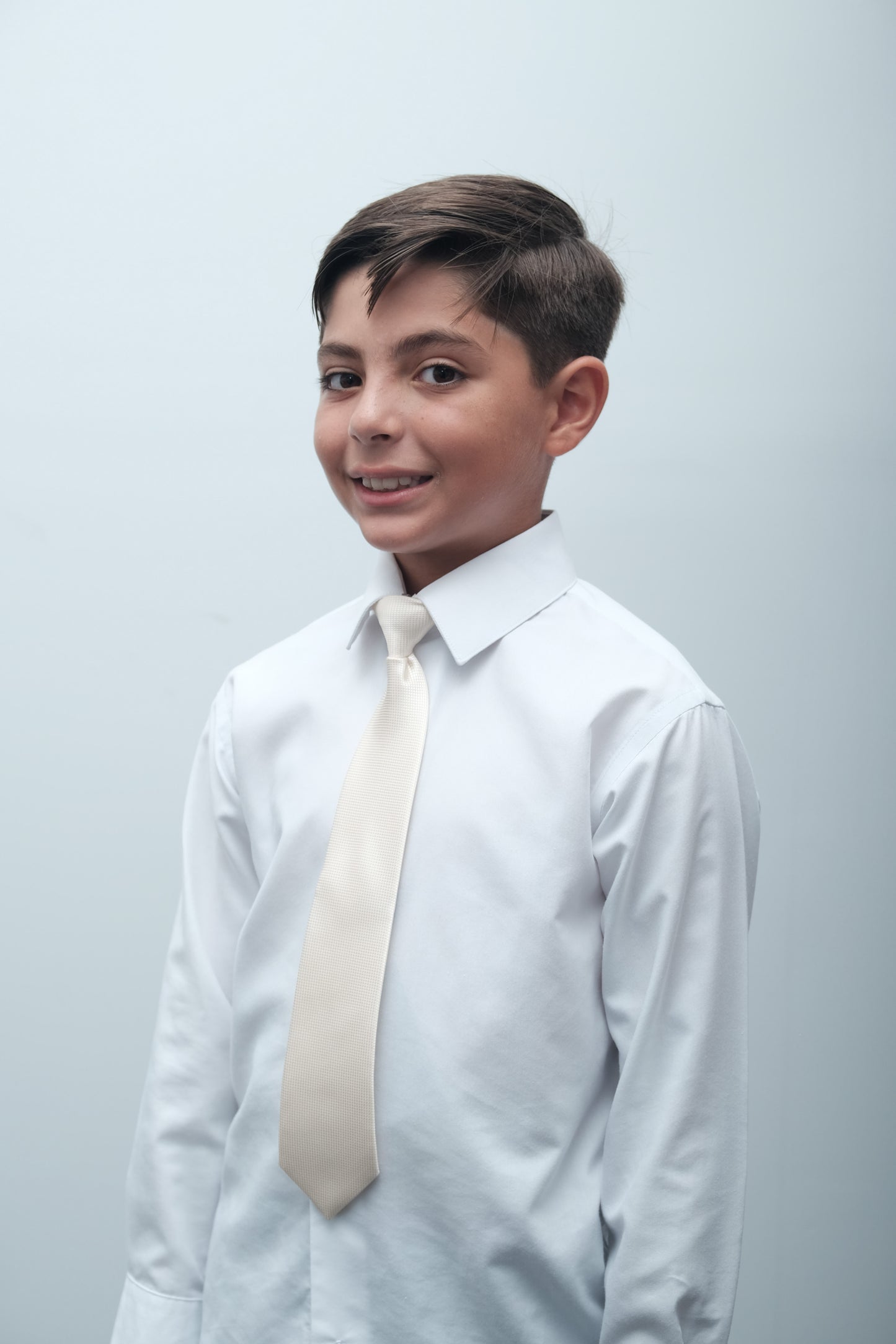 Corbata beige textura