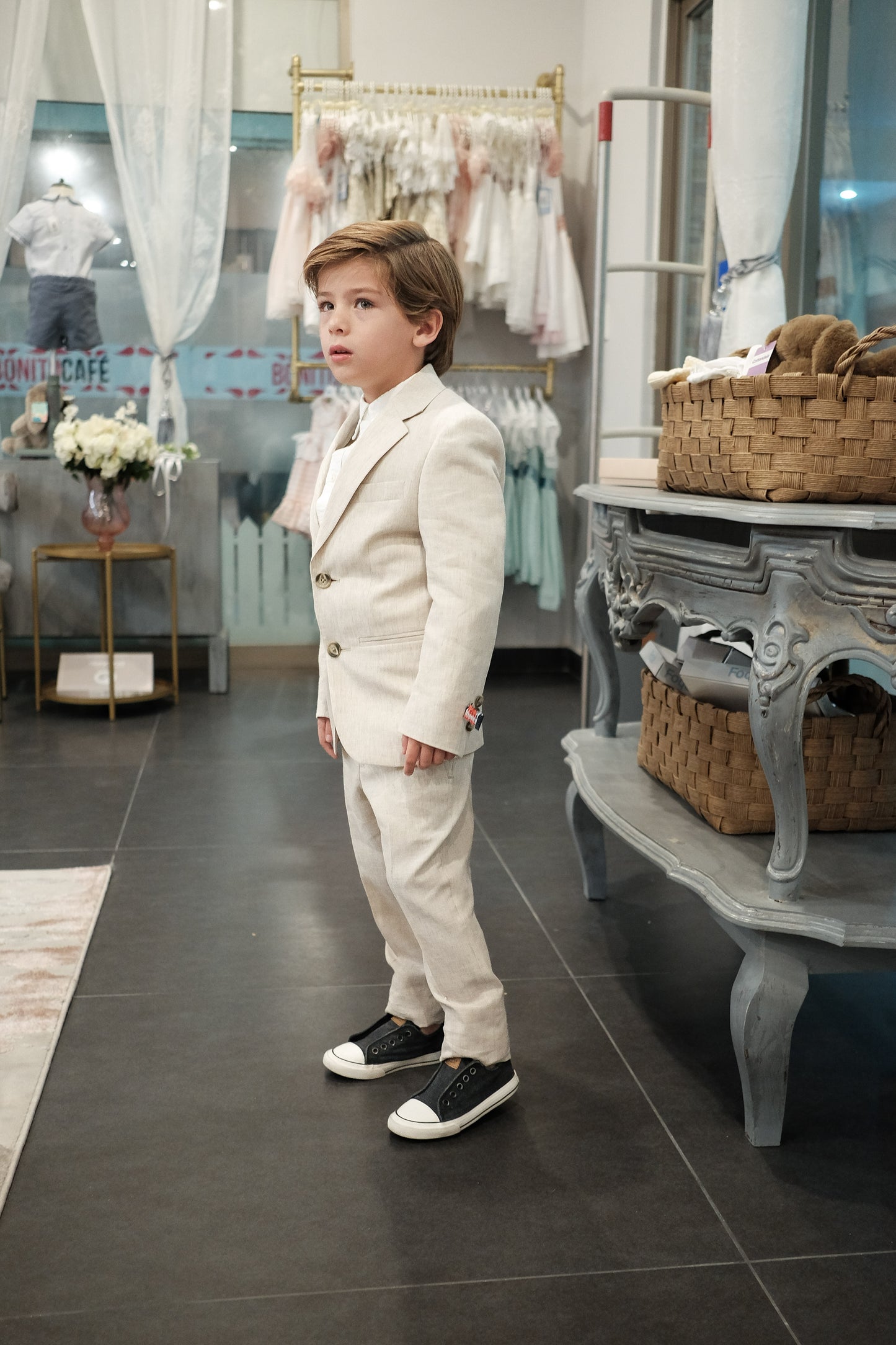 Traje casual arena Lino