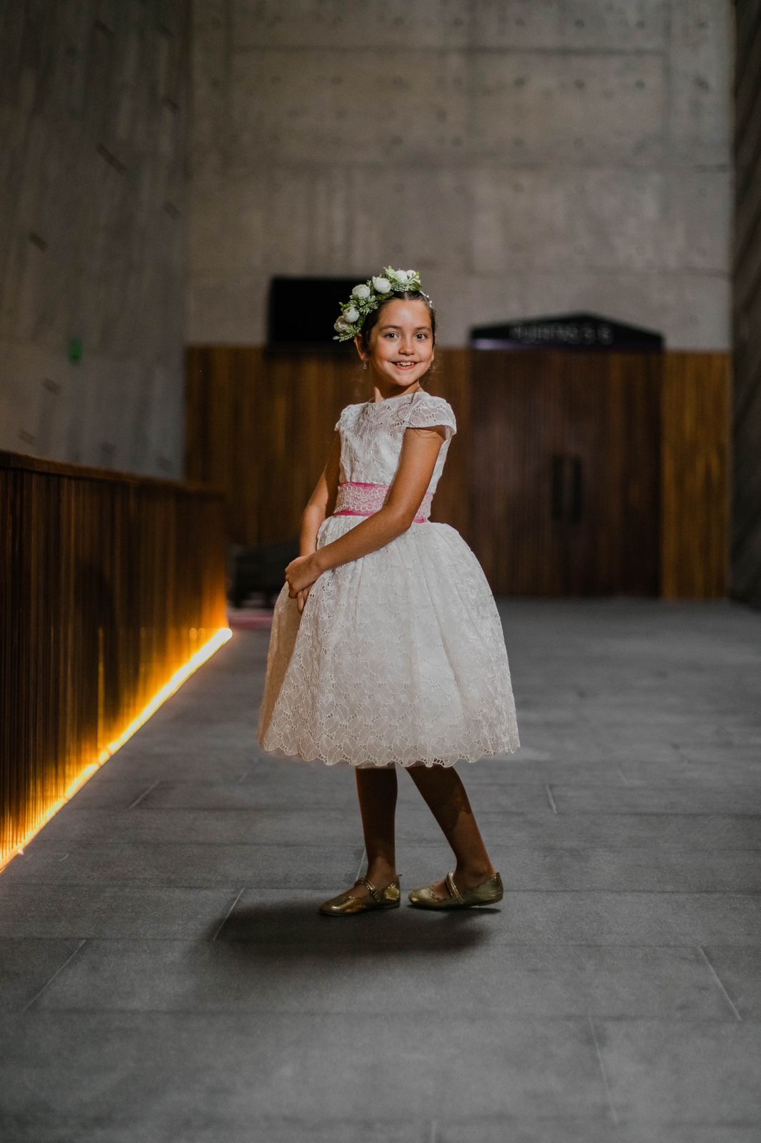 Vestido ceremonia Bianca
