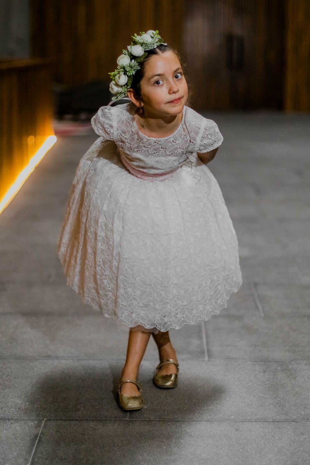 Vestido ceremonia Bianca