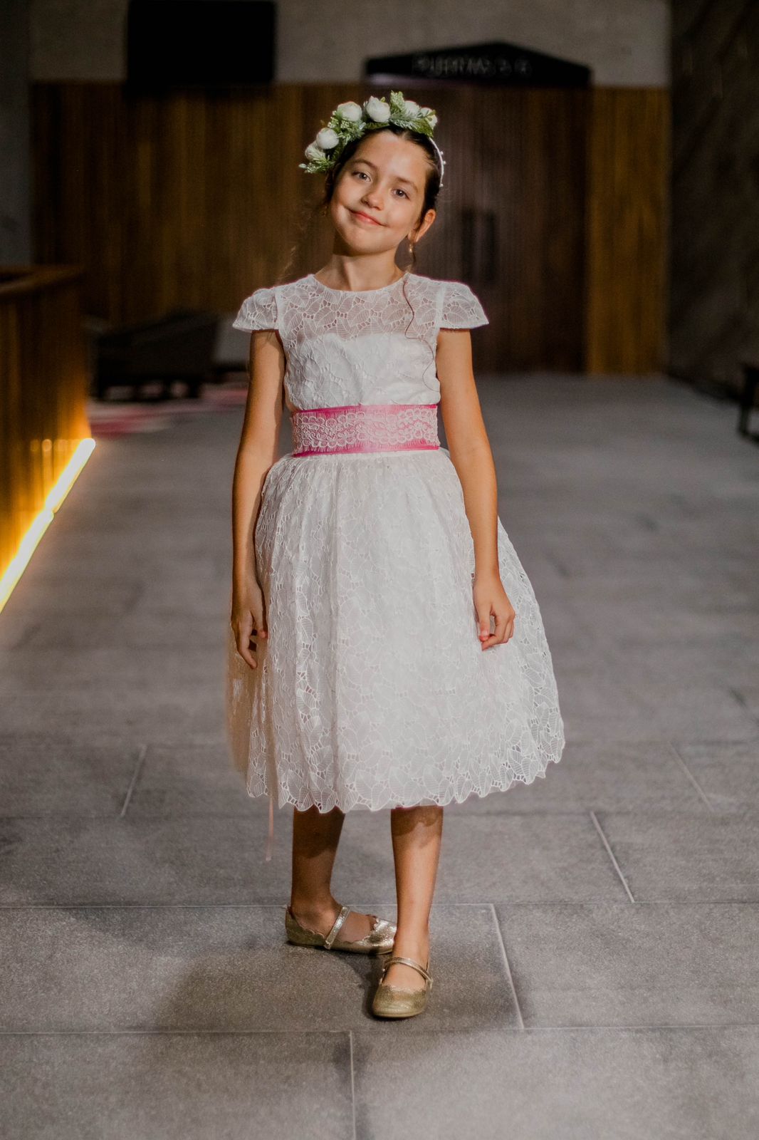 Vestido ceremonia Bianca