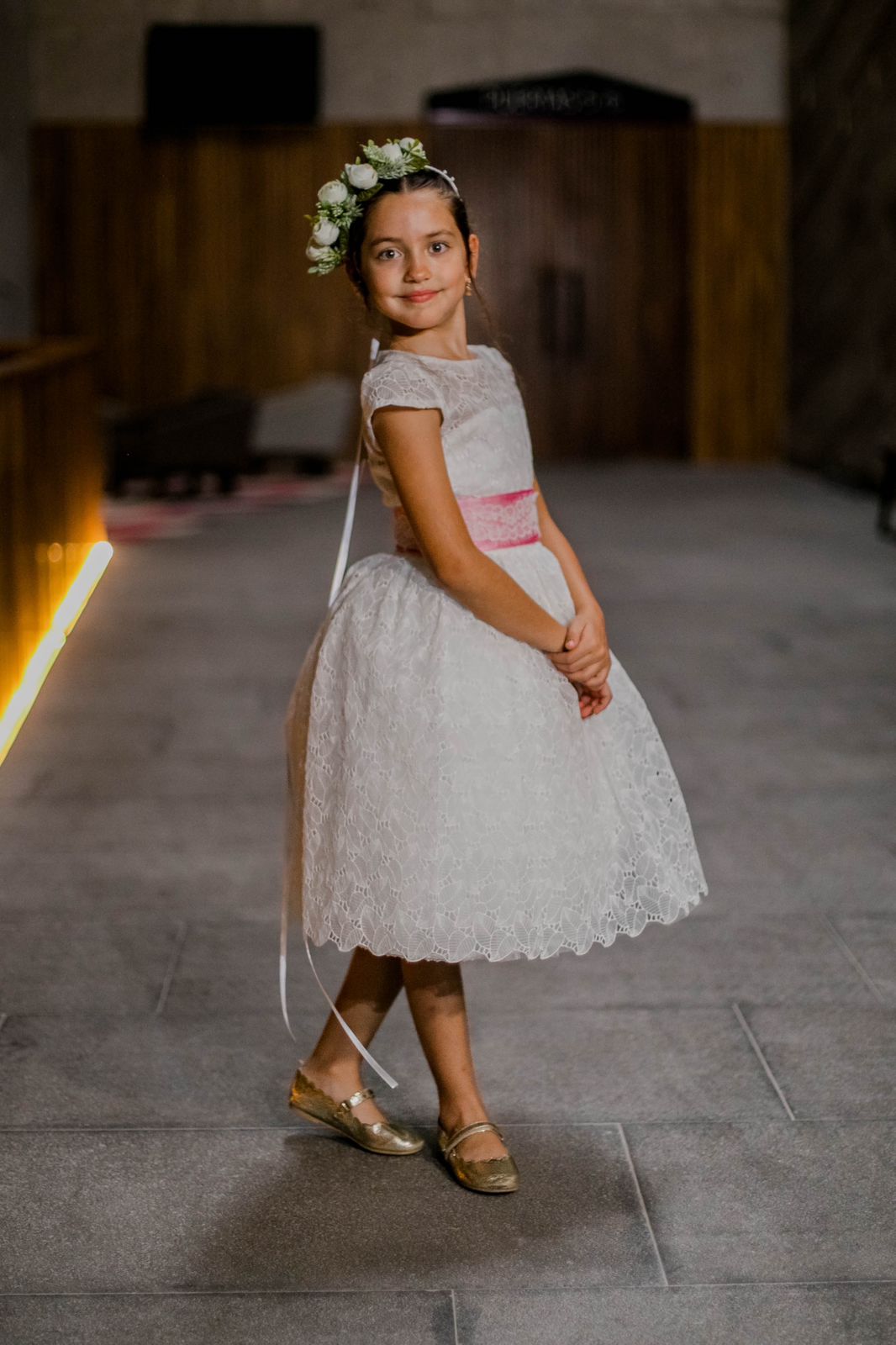 Vestido ceremonia Bianca