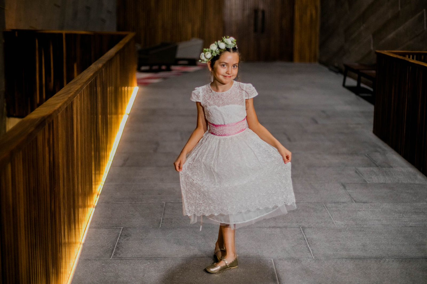 Vestido ceremonia Bianca