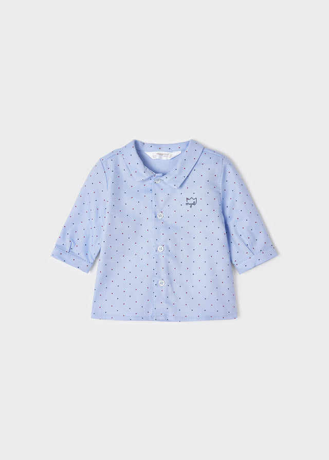 Conjunto camisa m/l y pantalón Night blue