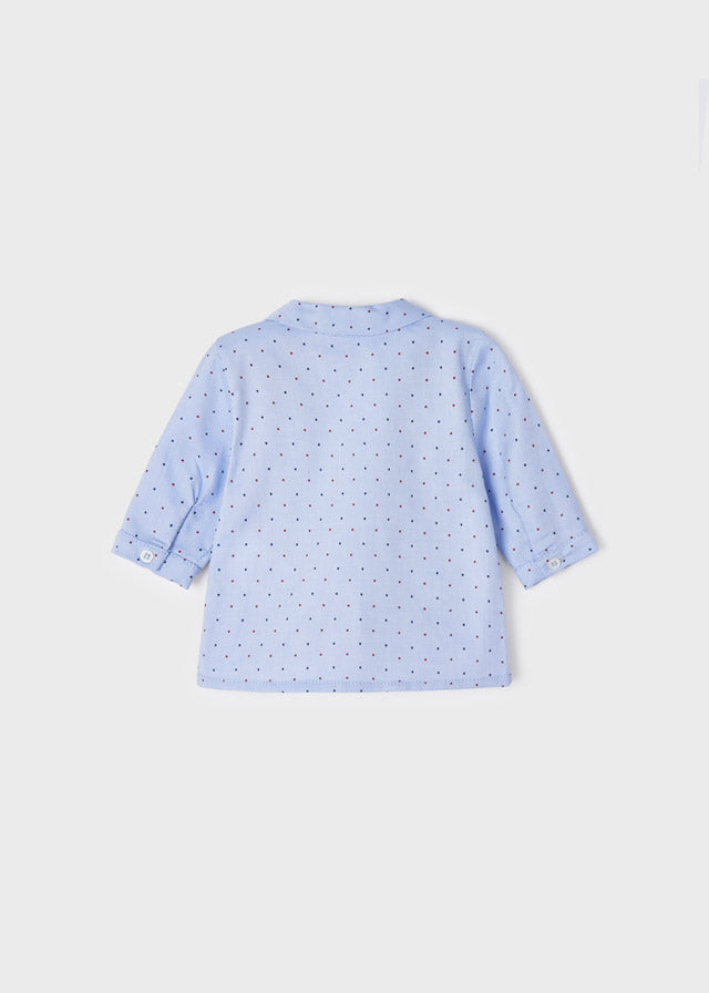 Conjunto camisa m/l y pantalón Night blue