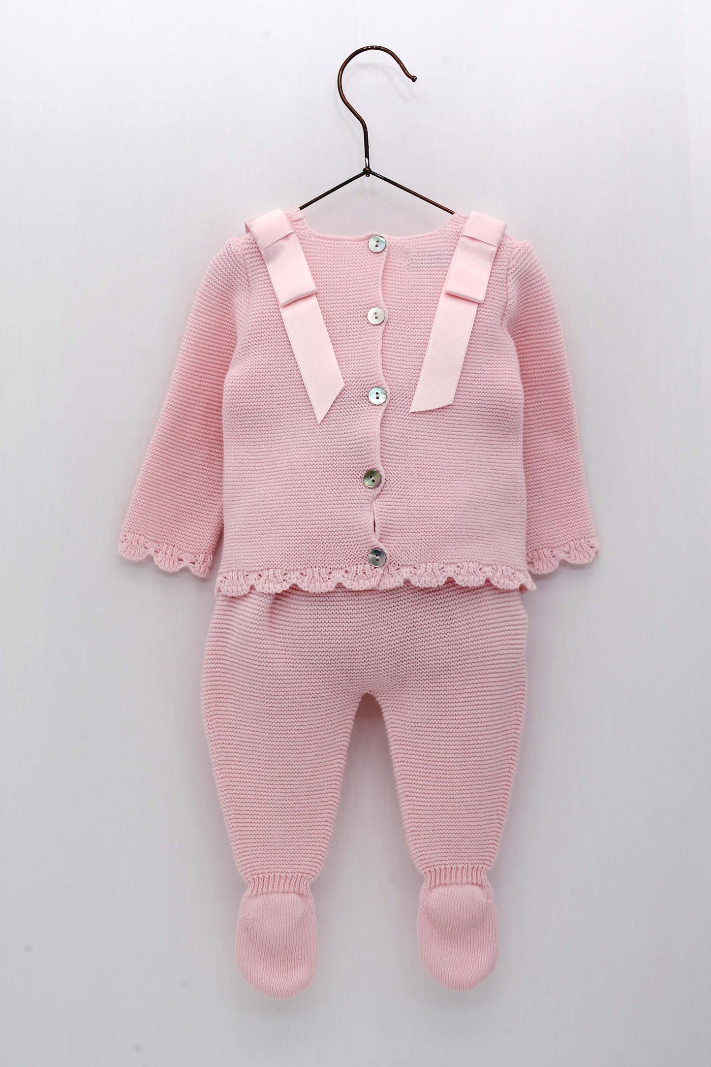 Conjunto tejido bebé c44 4803