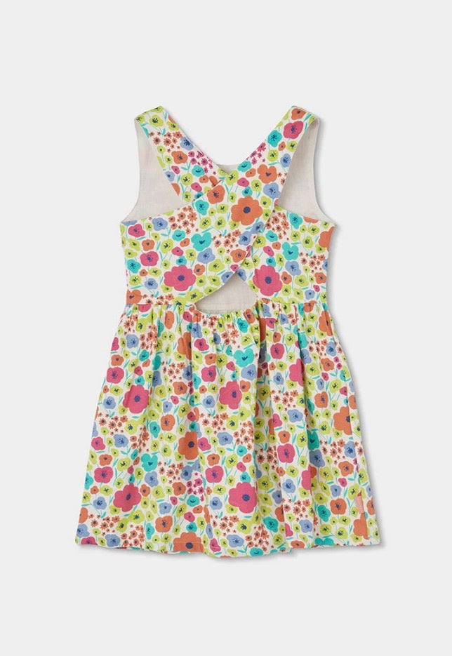 Vestido flores estampado