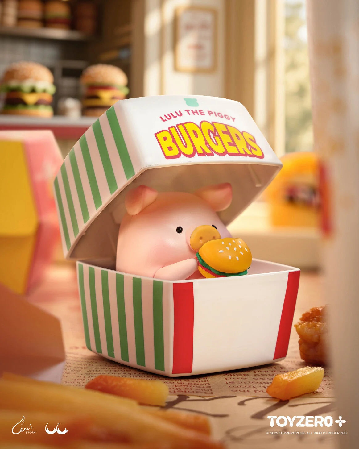 Lulu the piggy burguers