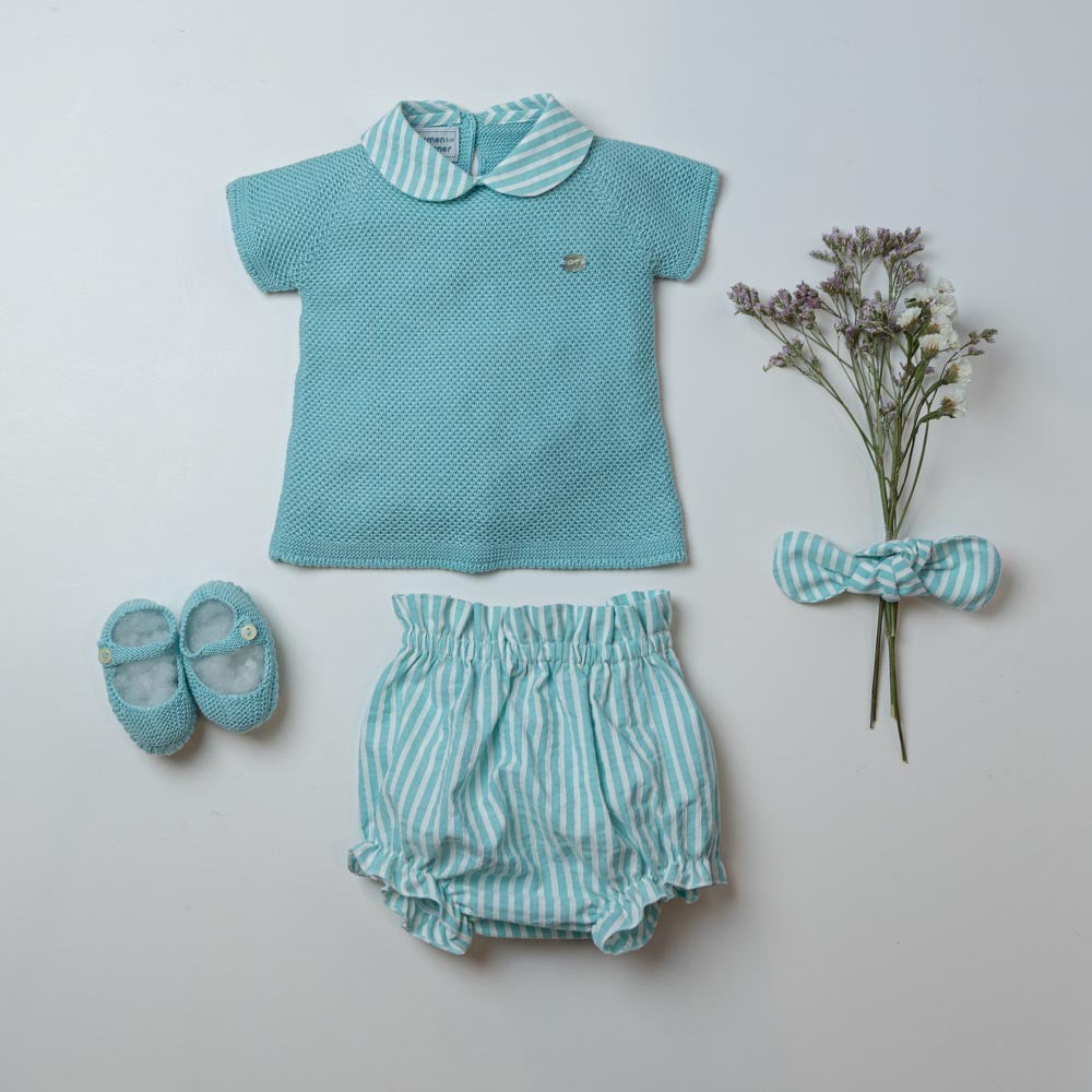 Conjunto vichy punto