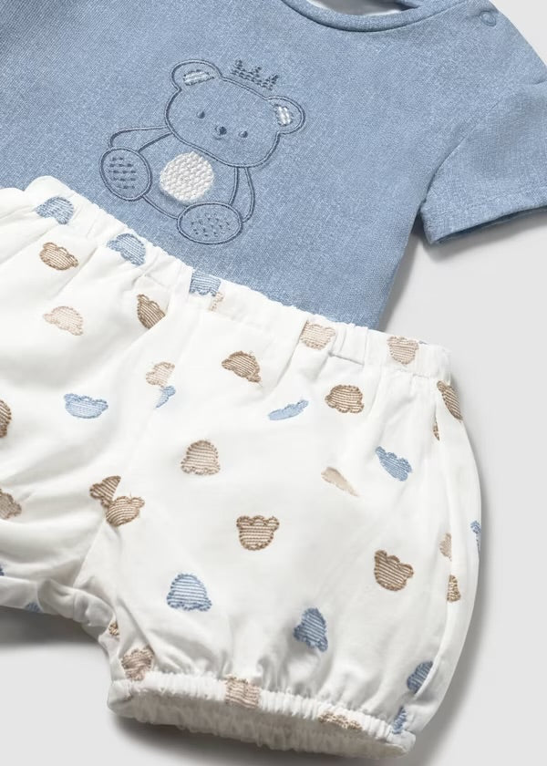 Conjunto tejido osito bombacho