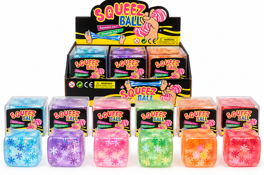 Cube Nieve Squishy - Juguete antiestrés squishy suave